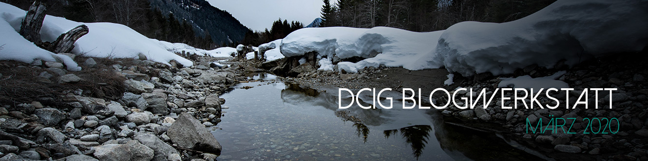 DCIG Blogwerkstatt März 2020 - Einfach mal ausprobieren! DCIG Blogwerkstatt März 2020 - Einfach mal ausprobieren!